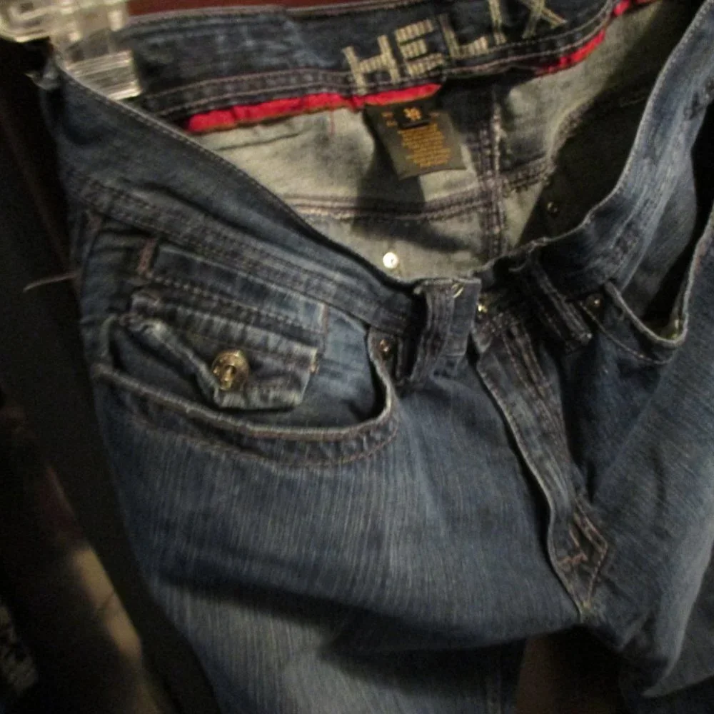 Helix 36X34 Slim Boot Men's Jeans - Picture 6 of 7
